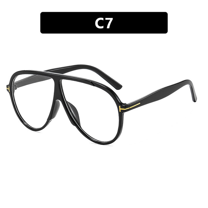 Women fashionable glasses with large trendy frame Bowlift
