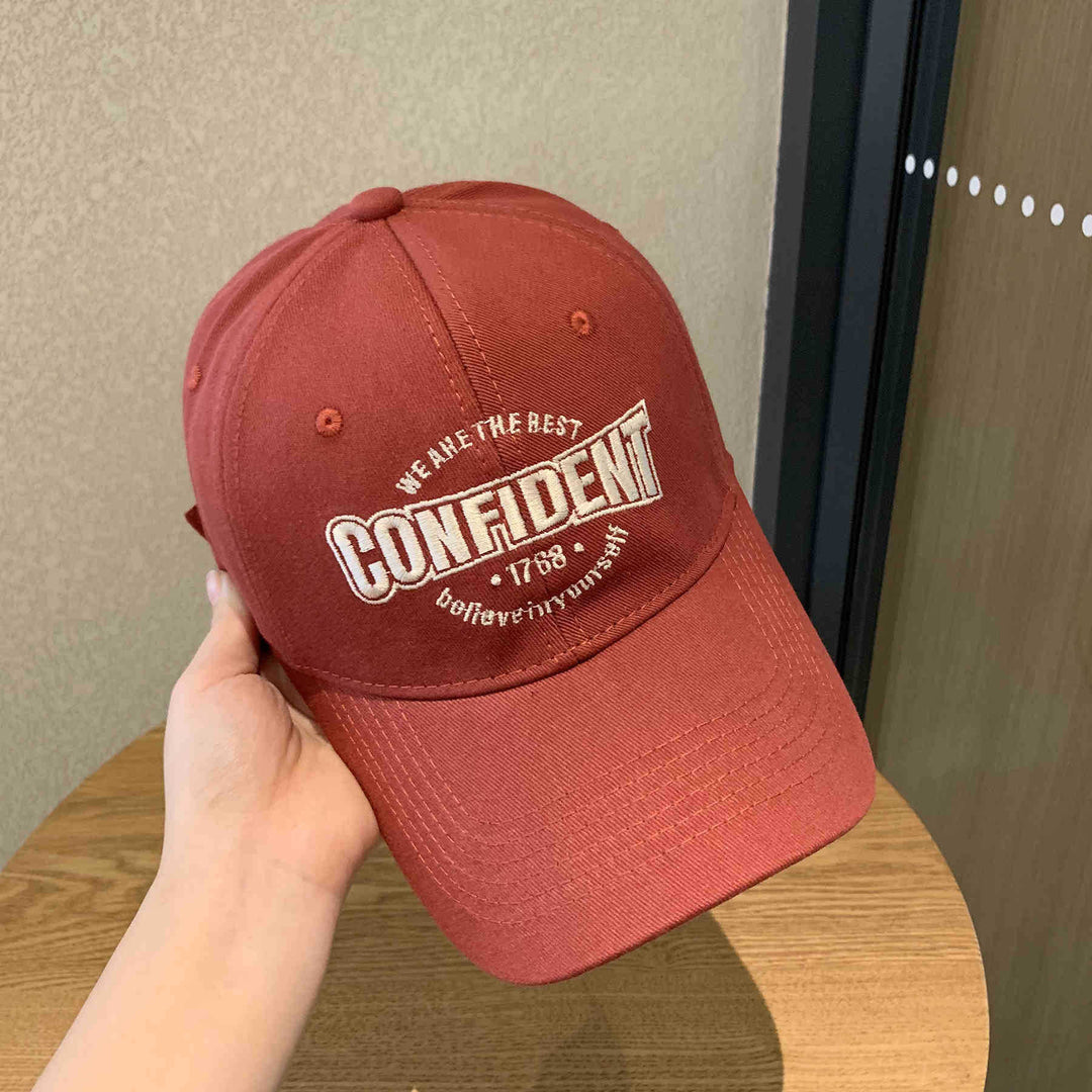 Men's Embroidered Statement Baseball Cap Bowlift