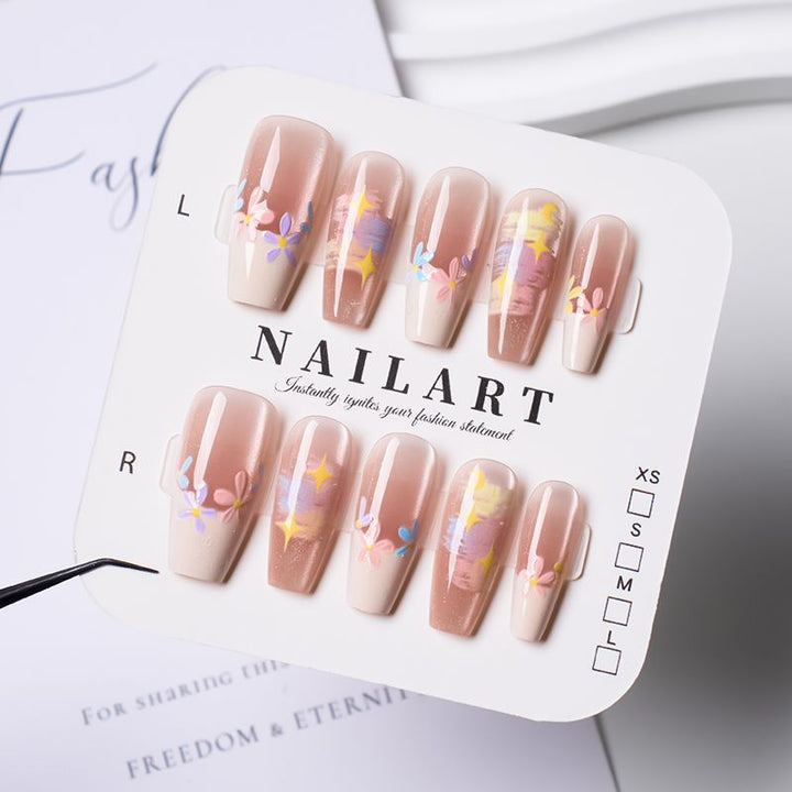 Stylish Press-On Nail Kit
