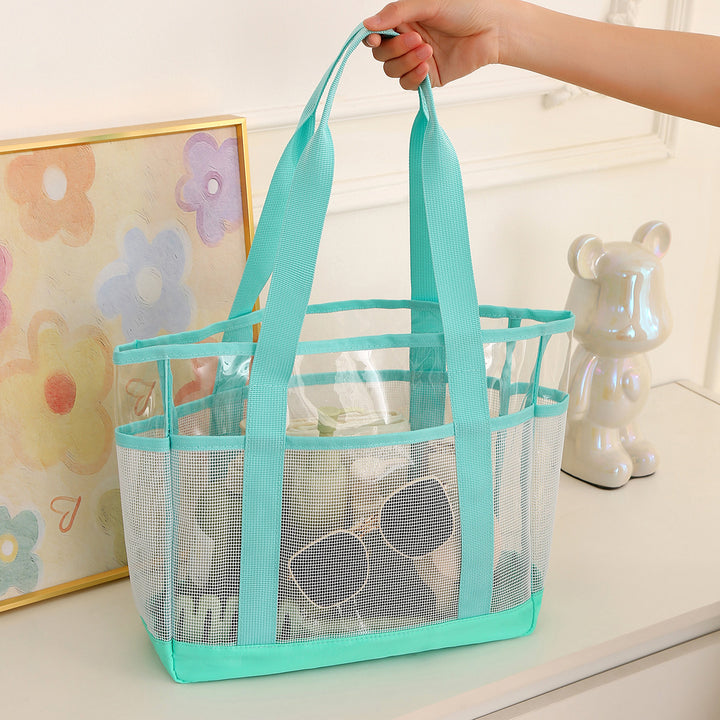 Spacious Clear Tote Bag Bowlift