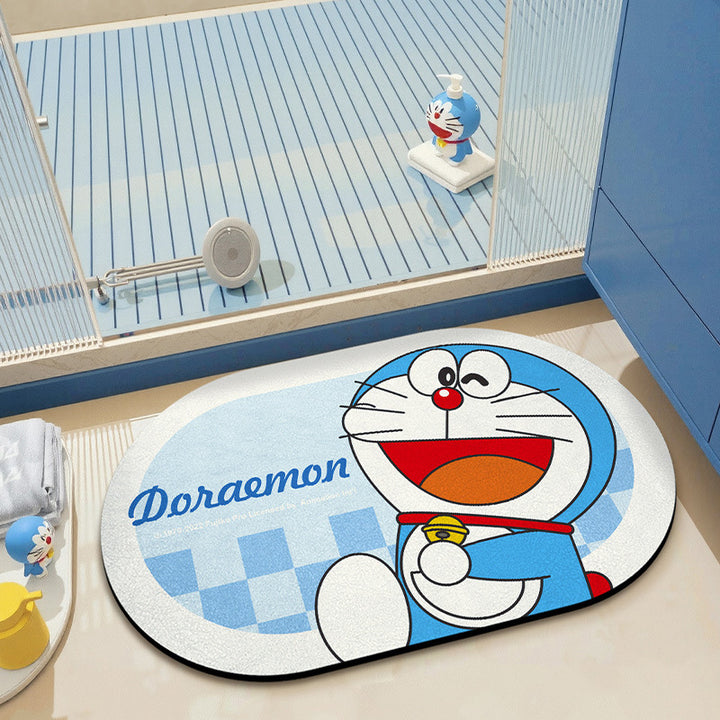 Cartoon Character Bath Mat Bowlift 1786113338