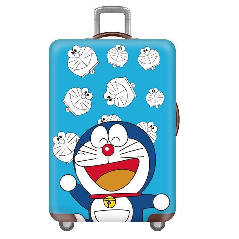 Unisex Hard Shell Suitcase with Fun Cartoon Design Bowlift