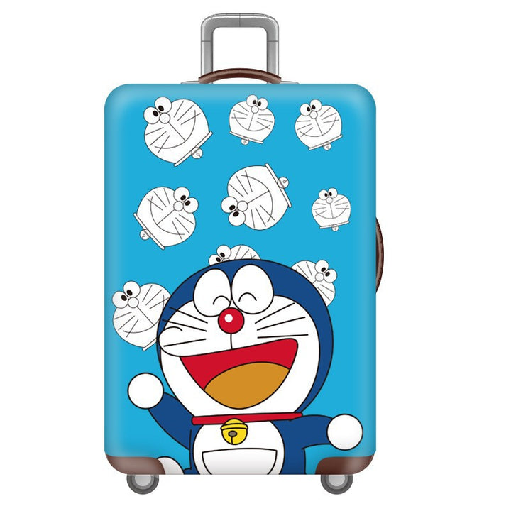 Unisex Hard Shell Suitcase with Fun Cartoon Design Bowlift