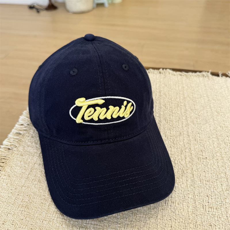 Men's Sports Cap with Tennis Graphic Bowlift