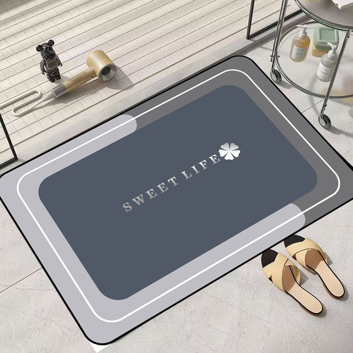 Elegant Family-Themed Soft Area Rug Bowlift