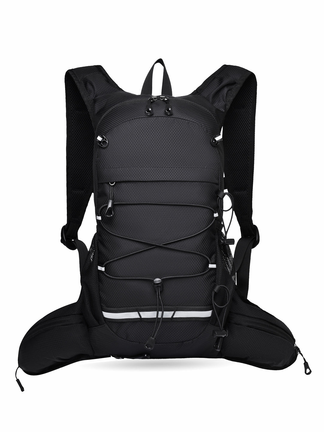 Unisex nan lightweight drinking backpack with integrated hydration bladder and ergonomic hip belt Bowlift