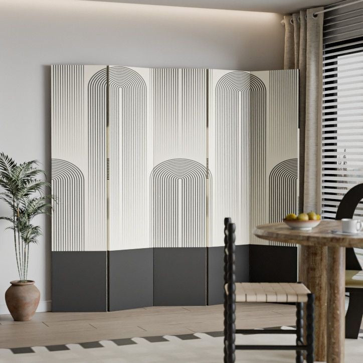 Artistic Floral Room Divider Bowlift