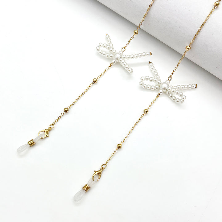 Heart-Detail Eyewear Chain Bowlift