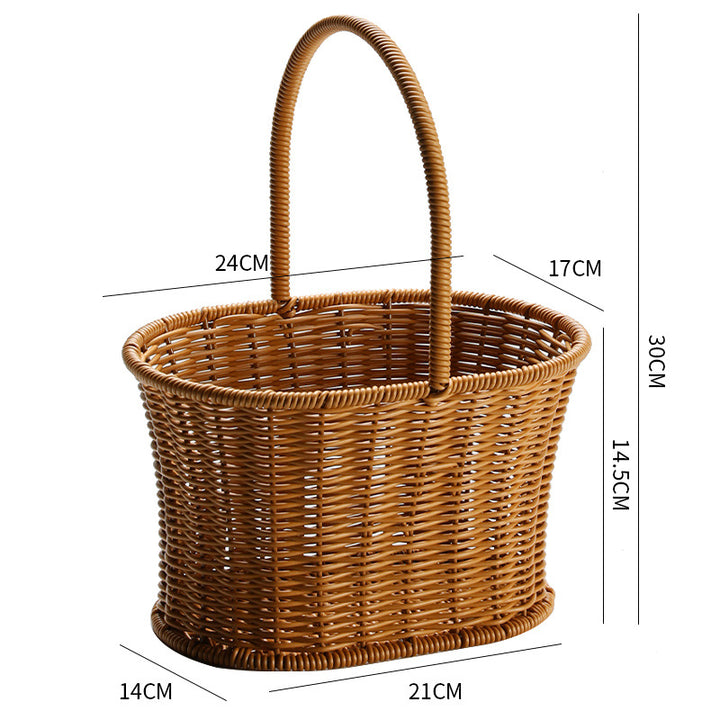 Unisex Handwoven Leisure Bag with Funny Design Bowlift