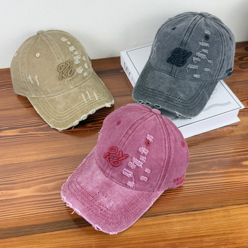 Men's Distressed Casual Baseball Cap Bowlift 1784270844