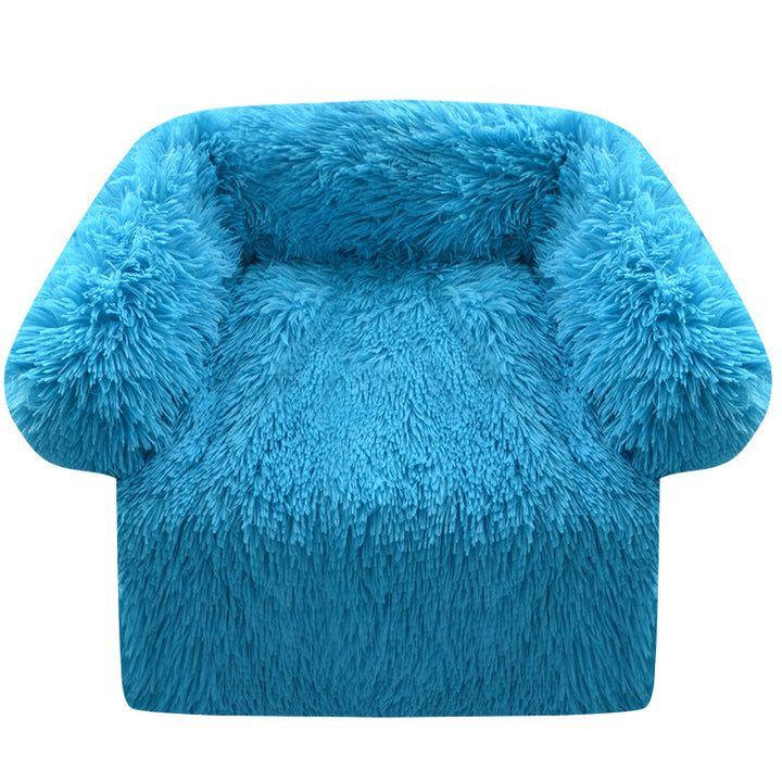 Cozy Textured Dog Bed Chair