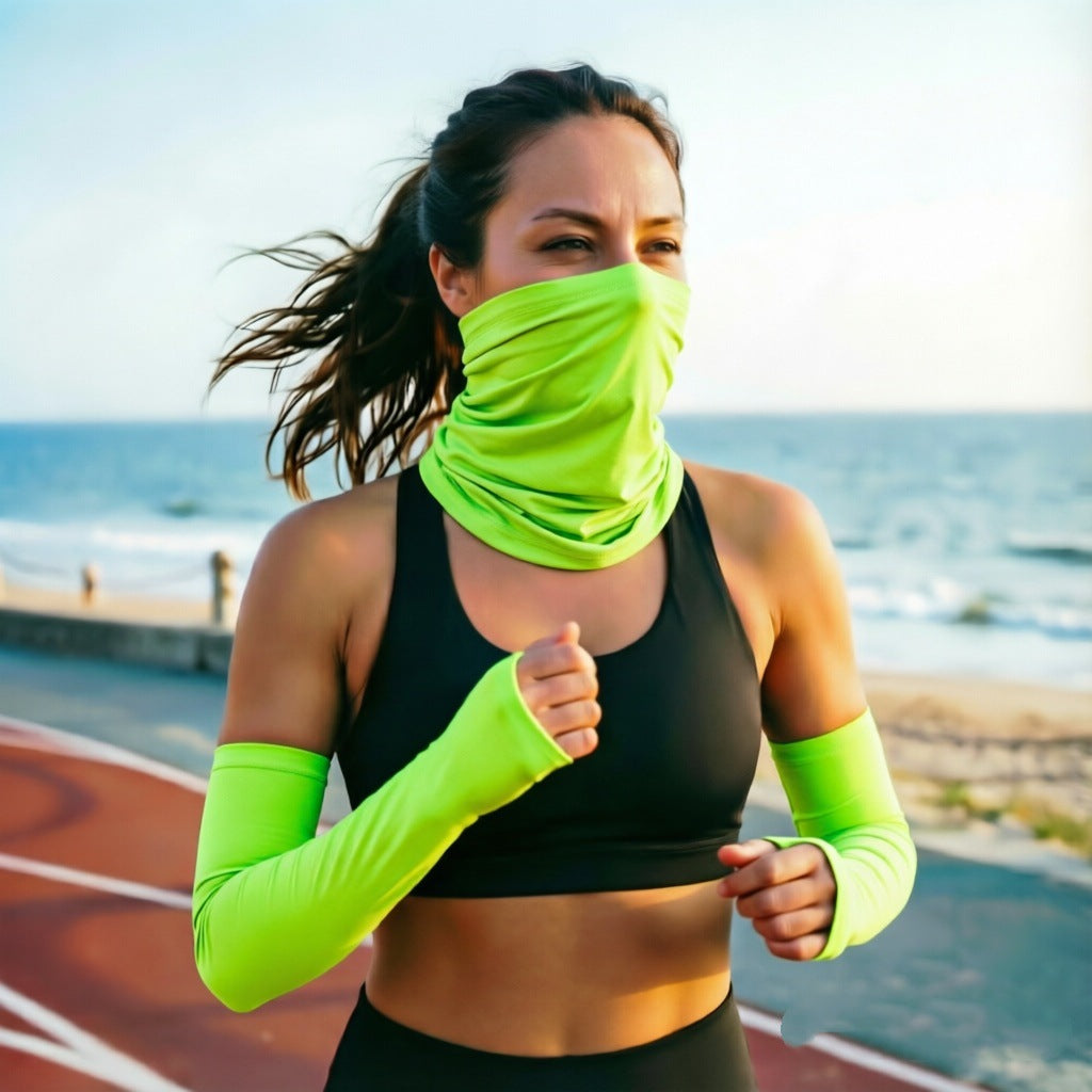 Ladies Multifunctional Sports Protection Scarf Bowlift
