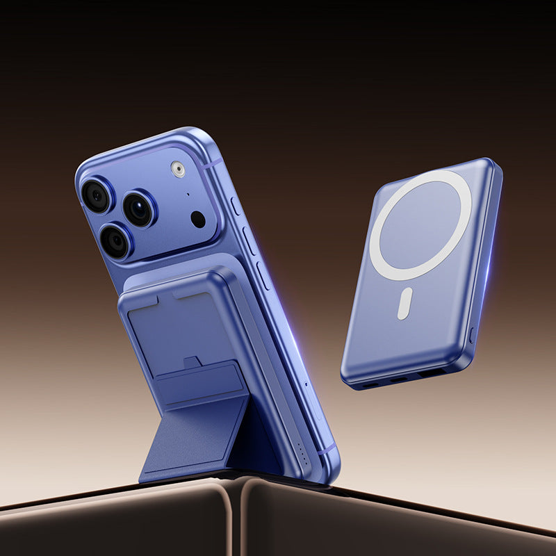 Portable Magsafe Powerbank with Intelligent Stand and High-Speed Charging Function Bowlift