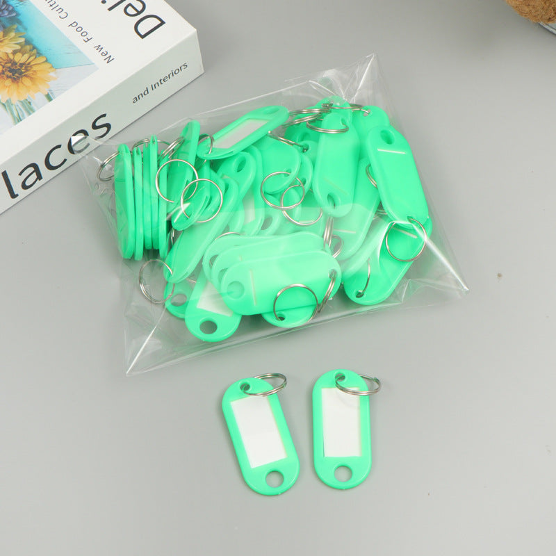 Unisex Writable Keychains with extensive labeling function Bowlift