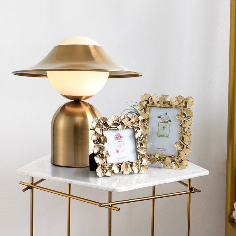 Modern Desk Lamp with Unique Shade