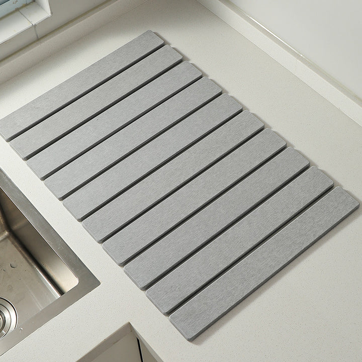 Decorative Kitchen Drying Mat Bowlift
