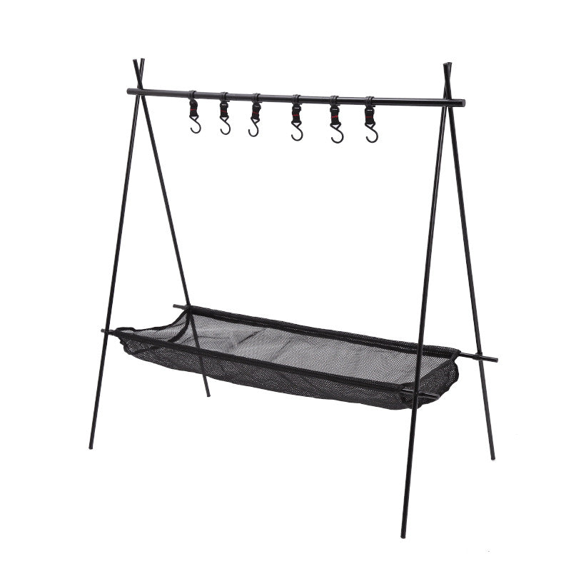 Portable camping hanging shelf Bowlift