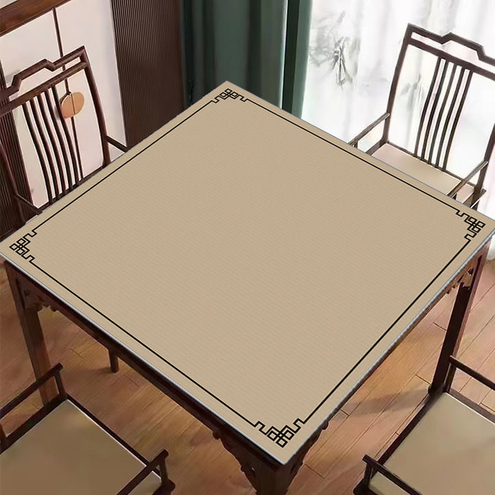 Geometric Patterned Table Cover Bowlift