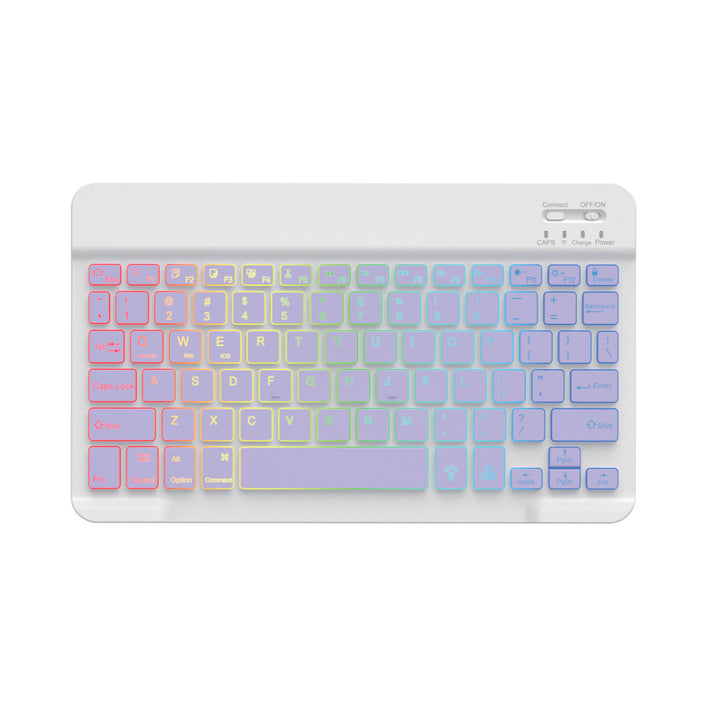Rgb backlit Bluetooth keyboard Bowlift