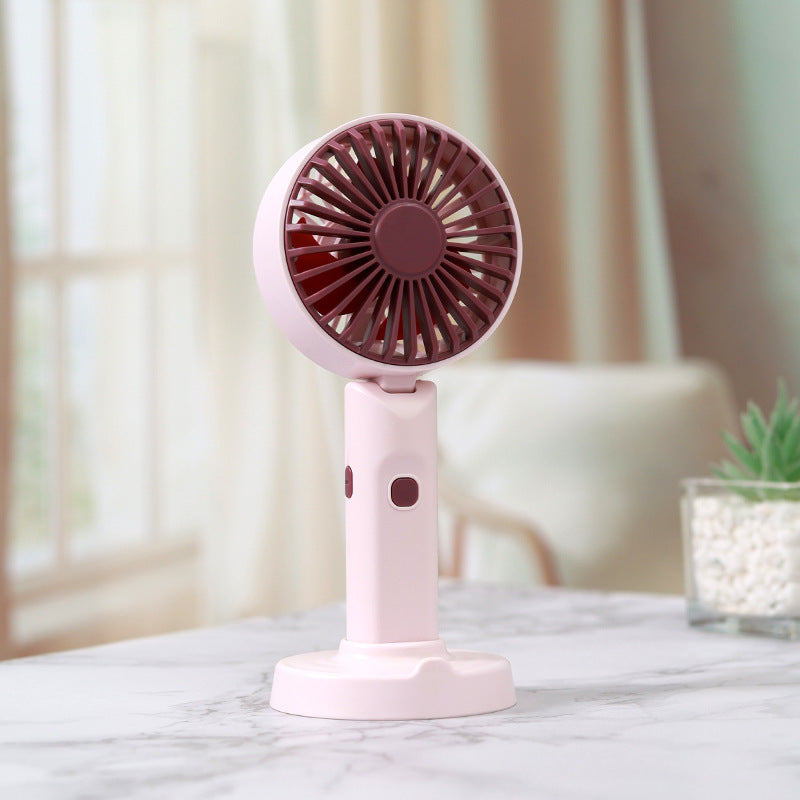 Ladies Portable Mini Fan with Flexible Tilt Mechanism Bowlift