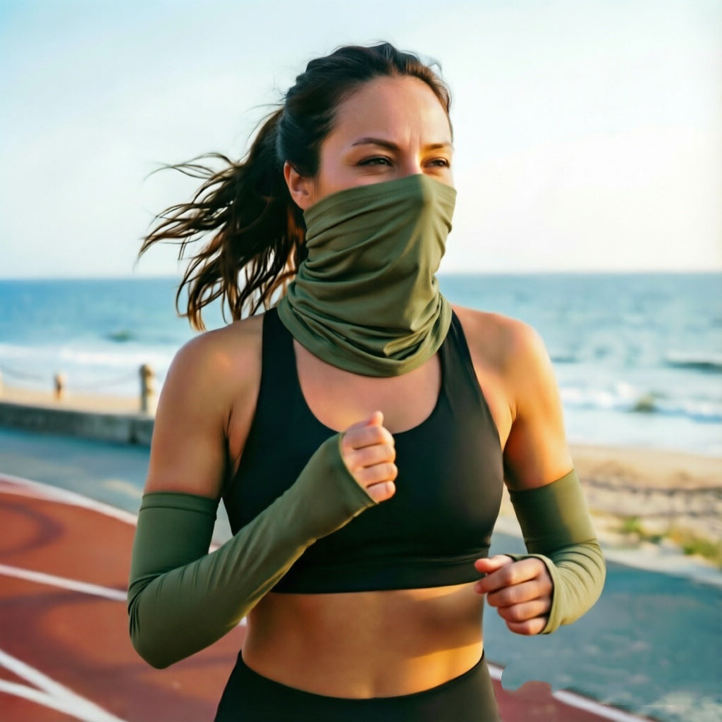 Women's functional sports neck scarf Bowlift