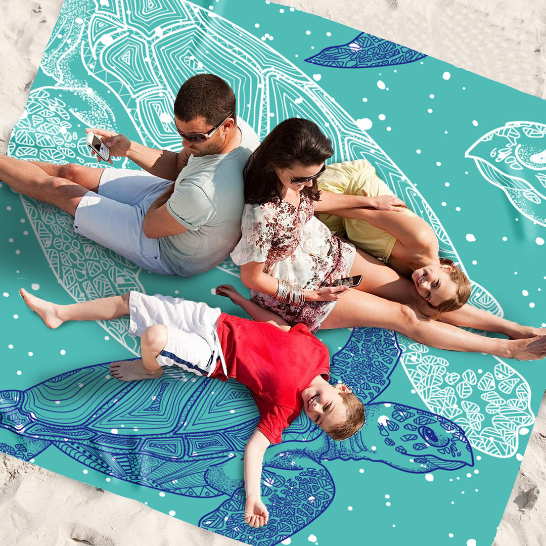 Large Outdoor Multi-Functional Picnic Blanket Bowlift