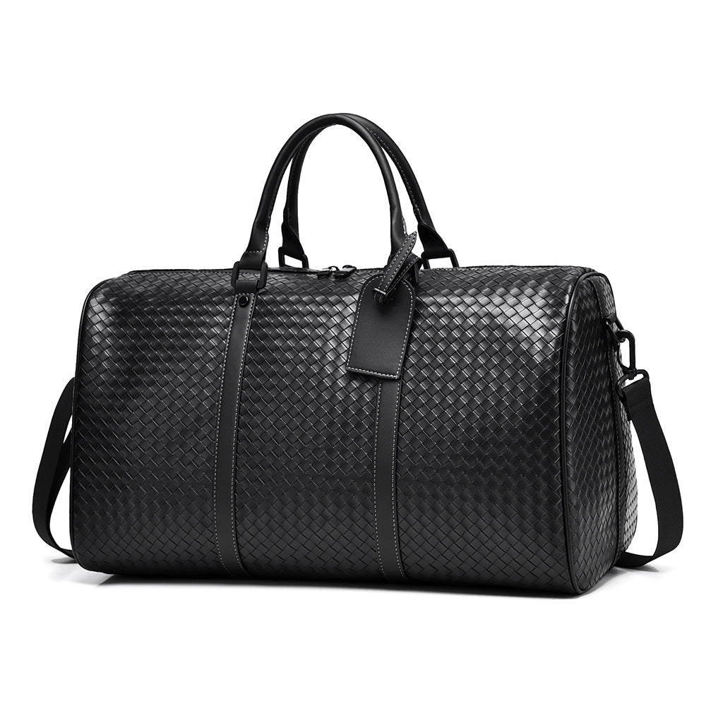 Premium ven Leather Travel Duffel Bowlift