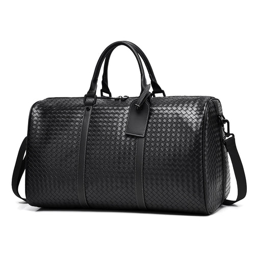 Premium ven Leather Travel Duffel Bowlift
