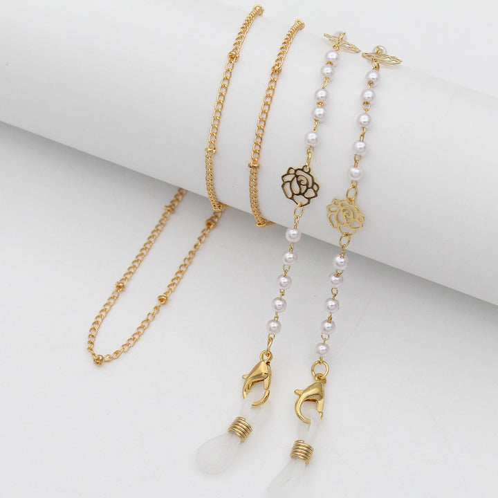 Layered Gold Chain Bracelet Bowlift