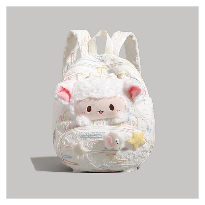 Cute Animal-Themed Plush Backpack Bowlift