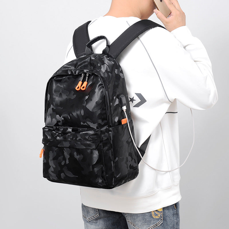 Versatile Camo Backpack Bowlift