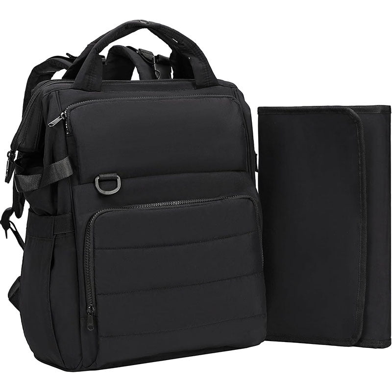 Multifunctional backpack with integrated organizer and ergonomic carrying system Bowlift
