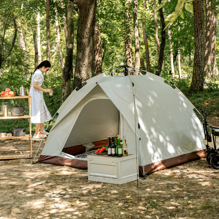 Spacious Camping Tent with Weatherproof Setup and Easy Assembly Bowlift