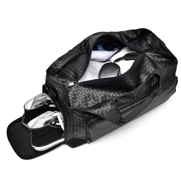 Men's Sporty Travel Bag with Multifunctional Design Bowlift
