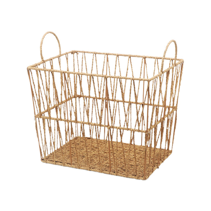 Handcrafted Rope Woven Storage Basket Bowlift