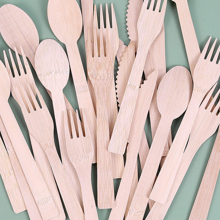 Eco-Friendly Bamboo Cutlery Set Bowlift
