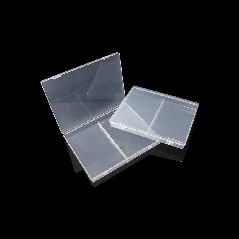 Multi-Division Clear Storage Organizer Box Bowlift