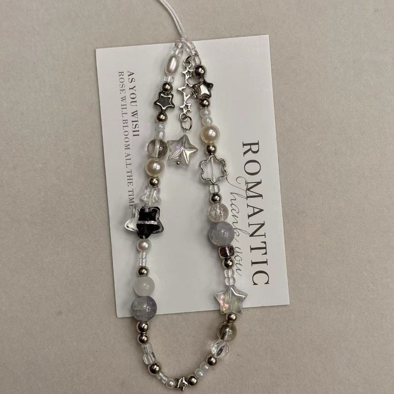 Star-Themed Beaded Eyewear Holder Bowlift