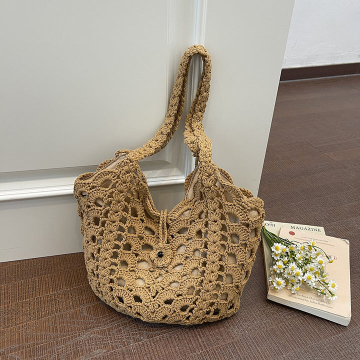 Handmade Macrame Shoulder Bag Bowlift