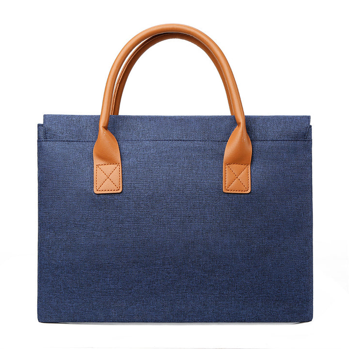 Elegant Laptop Bag with Practical Carrying System Bowlift