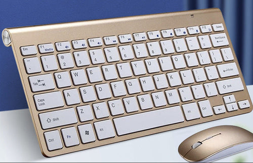 Wireless Slim Keyboard and Mouse Combo Bowlift