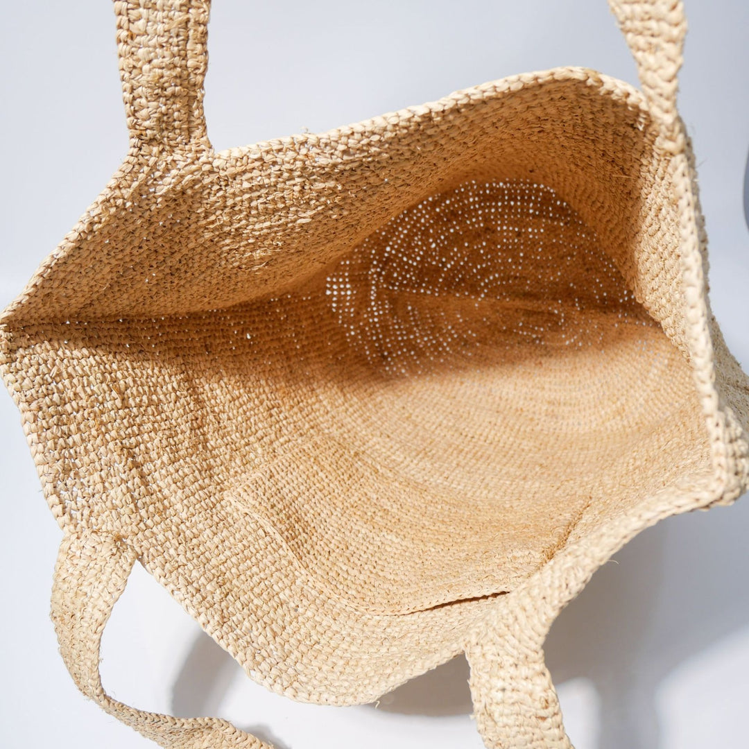 Handmade Straw Tote Bowlift