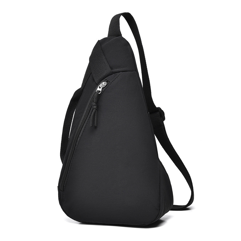 Sleek Asymmetrical Sling Backpack Bowlift