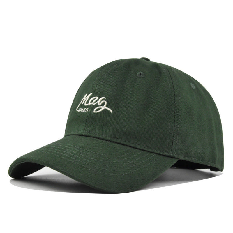 Men's Cotton Baseball Cap with Embroidered Design Bowlift