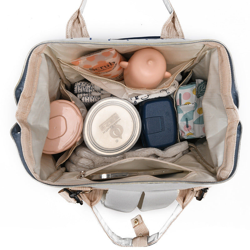 Stylish Multi-Functional Diaper Backpack Bowlift