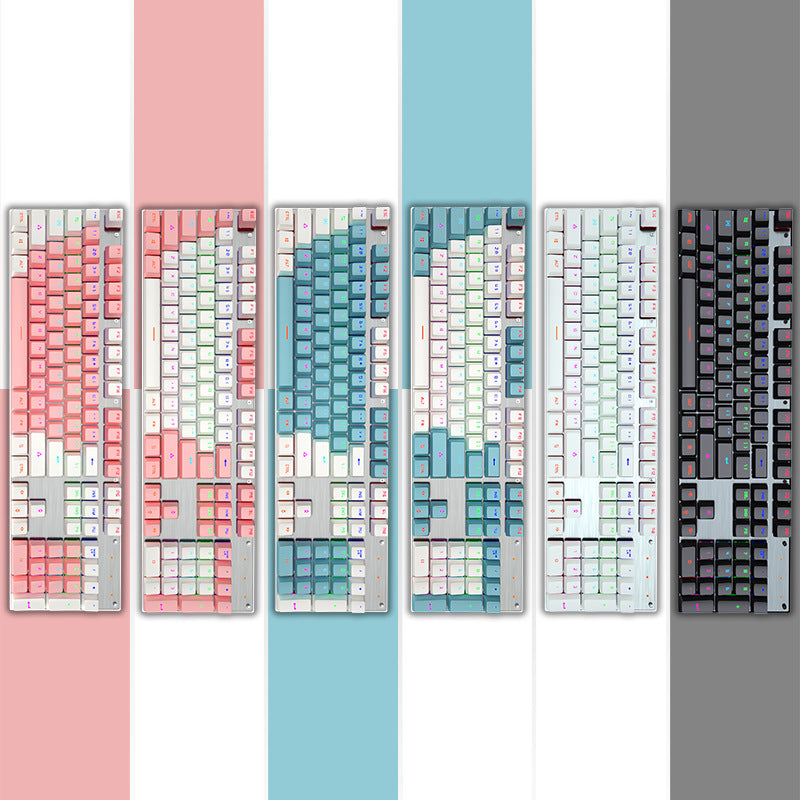 Customizable RGB Mechanical Keyboard Bowlift