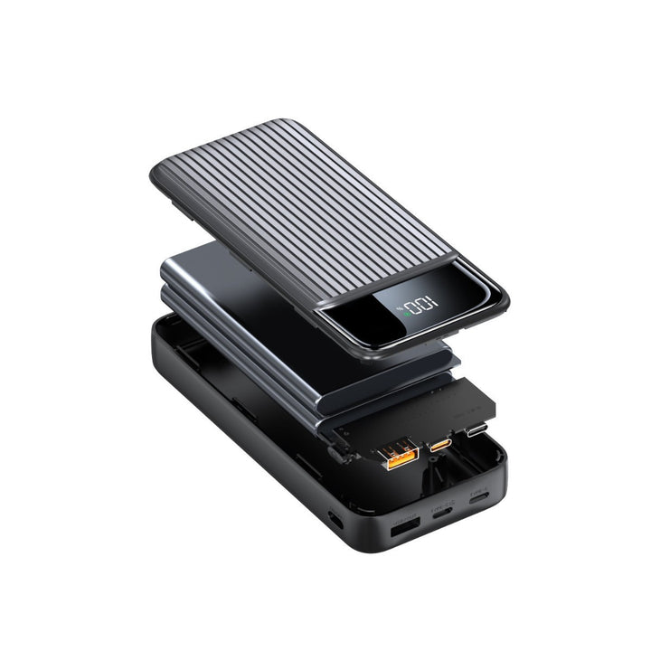 Powerbank with Intelligent Digital Display and High Fast Charging Capability Bowlift