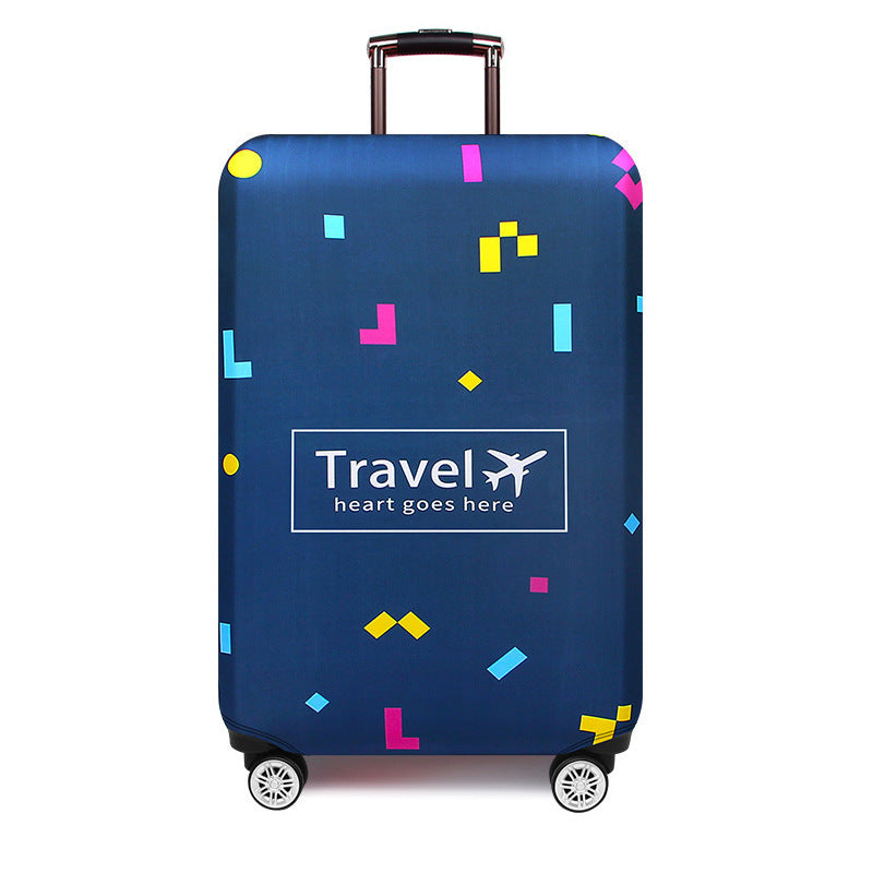 Women's Hard Shell Travel Suitcase with Creative Fish Design Bowlift