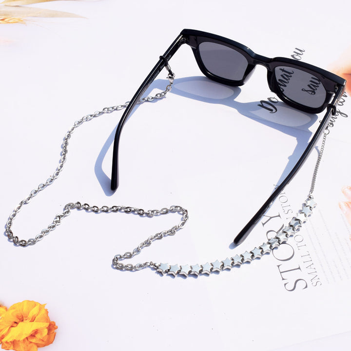 Star-Accented Eyewear Chain Bowlift