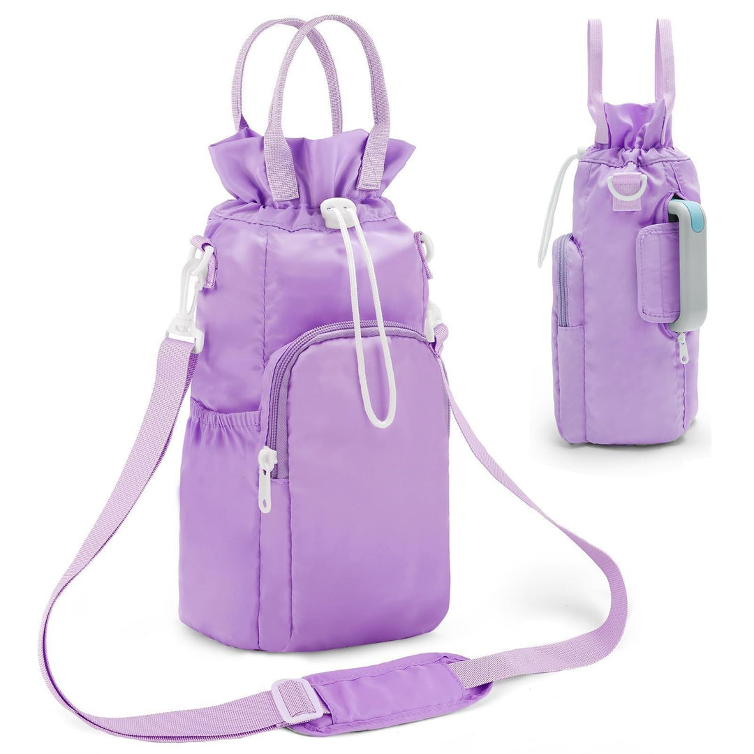 Practical water bottle and essentials tote bag Bowlift